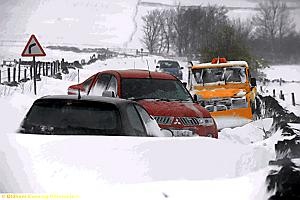Snow chaos at Platting Road
Snow chaos at Platting Road