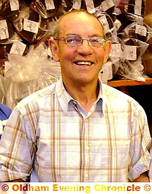 MAPLE chief . . . Barry King retains his love of life and sport 
