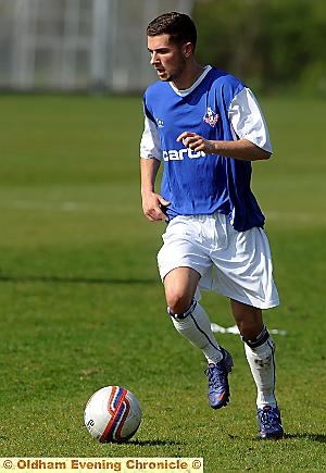 CONNOR Hughes . . . the Athletic youngster is expected to get his chance next season in Paul Dickov’s first team. 