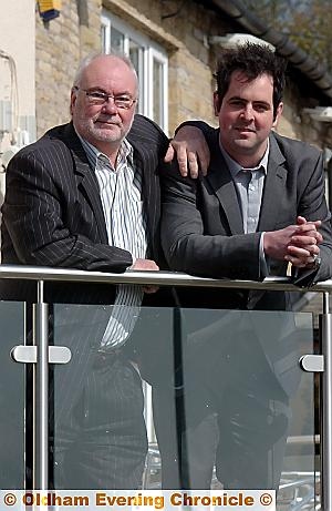 Clough Manor owner Alan Tupman (left) and new general manager, Philip Harwood.
Clough Manor owner Alan Tupman (left) and new general manager, Philip Harwood.
