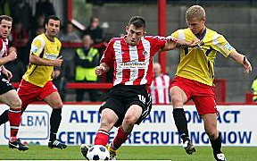 Damien Reeves (centre): still very much of interest, but Athletic isn’t the only club involved. Damien Reeves (centre): still very much of interest, but Athletic isn’t the only club involved.