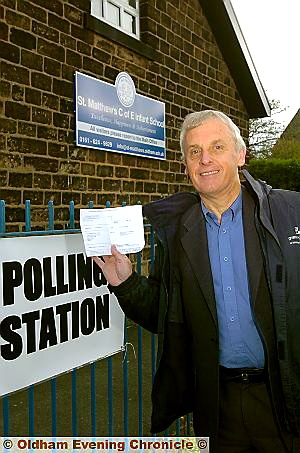 Chris Johnson — early voter 