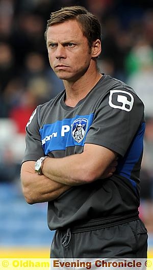PAUL DICKOV: reduced budget for the 2012/13 League One season. PAUL DICKOV: reduced budget for the 2012/13 League One season.