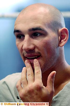 Oldham boxer Craig Watson Oldham boxer Craig Watson