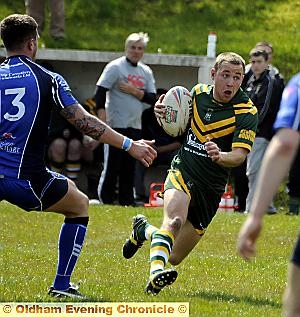 JORDAN WHITE . . . the Oldham St Anne’s half-back is BARLA’s Man of Steel. JORDAN WHITE . . . the Oldham St Anne’s half-back is BARLA’s Man of Steel.
