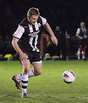 DAN TAYLOR... highly regarded by former England striker Peter Beardsley. DAN TAYLOR... highly regarded by former England striker Peter Beardsley.