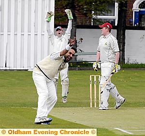 FAMILIAR FACE: bowler Saeed Wasif (left) will be up against his former Oldham team-mate Chris McDonnell on Sunday. FAMILIAR FACE: bowler Saeed Wasif (left) will be up against his former Oldham team-mate Chris McDonnell on Sunday.