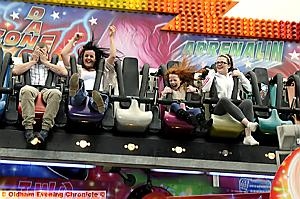 THEY screamed... so they went faster! 
