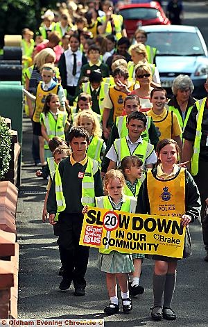 Heidi Malinowski and Ellena Quinlan, Fir Bank School pupils carry a hard-hitting message
Heidi Malinowski and Ellena Quinlan, Fir Bank School pupils carry a hard-hitting message
