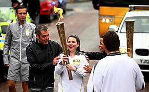 INSPIRATIONAL . . . Victoria Kinsley in Levenshulme 
