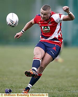 BACK in the fold: half-back Jamie Dallimore. 