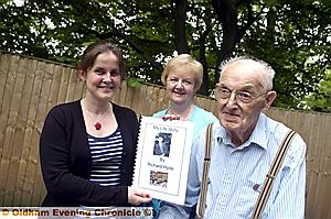 THIS is your life . . . Richard Hyde with volunteer visitor and typist Carol Brierley (centre) and project co-ordinator Nicola Shore
THIS is your life . . . Richard Hyde with volunteer visitor and typist Carol Brierley (centre) and project co-ordinator Nicola Shore