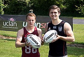 DYNAMIC DUO: Mark Lees (left) and teammate Liam Wiggins.
DYNAMIC DUO: Mark Lees (left) and teammate Liam Wiggins.