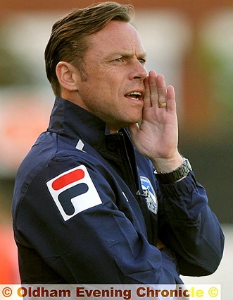 Athletic boss Paul Dickov and his coaching staff will be working the players hard in Portugal Athletic boss Paul Dickov and his coaching staff will be working the players hard in Portugal