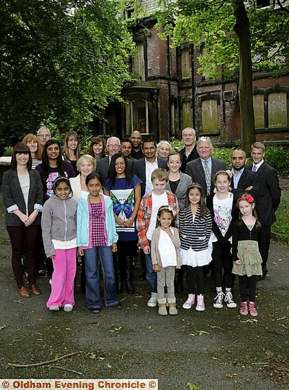 Some of the those behind the new Collective Spirit Free School at the Hollies, Werneth Some of the those behind the new Collective Spirit Free School at the Hollies, Werneth