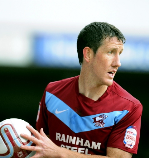 CLIFF BYRNE . . . considered an ideal target by Paul Dickov. 