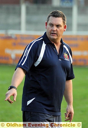 UPBEAT . . . Roughyeds boss Tony Benson 