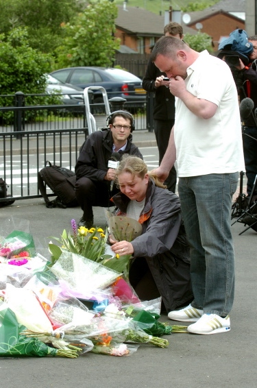 Jamie’s parents Ken and Michelle Heaton delivered a heartfelt tribute to their “unique and amazing boy” as they studied the many tributes left at the scene and sobbed at the moving messages of sympathy and support.
Jamie’s parents Ken and Michelle Heaton delivered a heartfelt tribute to their “unique and amazing boy” as they studied the many tributes left at the scene and sobbed at the moving messages of sympathy and support.