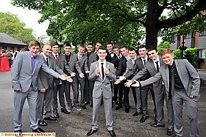 Here come the boys: the lads showcase their suave style
Here come the boys: the lads showcase their suave style