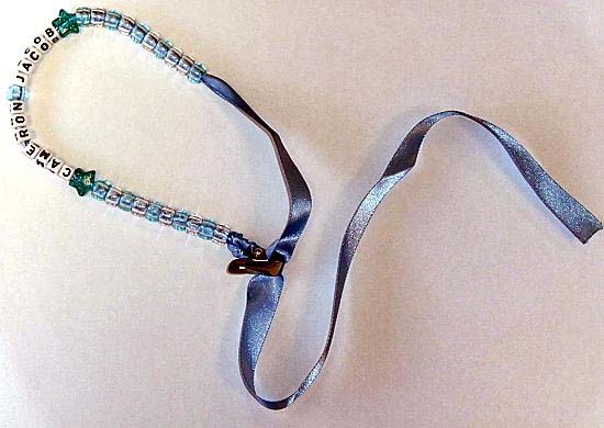 SAFETY issue: a baby’s dummy clip
SAFETY issue: a baby’s dummy clip