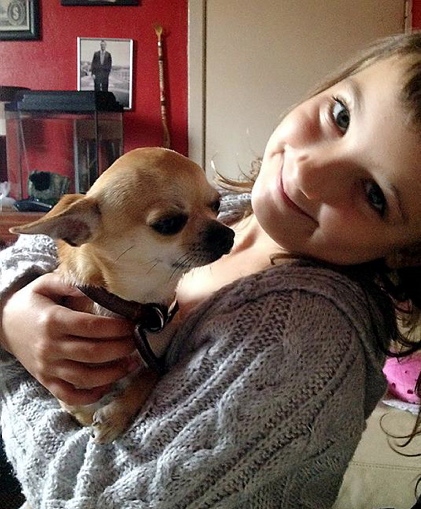 REUNITED: Dickie the chihuahua back home with Shanelle
REUNITED: Dickie the chihuahua back home with Shanelle