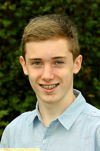 NUMBER whizz . . . Daniel McLoughlin 
