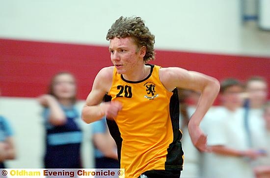 ROYTON athlete Christopher Brown. ROYTON athlete Christopher Brown.