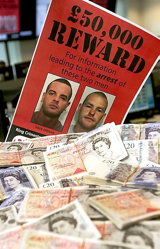 £50,000 reward offer for killers’ arrest
£50,000 reward offer for killers’ arrest