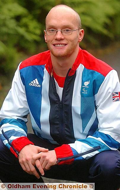 Paralympic swimmer Ben Procter. 