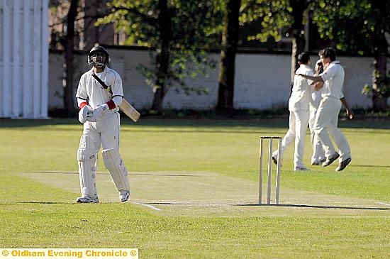 SEARCHING FOR ANSWERS: Oldham skipper Zafar Jatoi will be hoping to end his batting blues - and those of his team - tomorrow. SEARCHING FOR ANSWERS: Oldham skipper Zafar Jatoi will be hoping to end his batting blues - and those of his team - tomorrow.