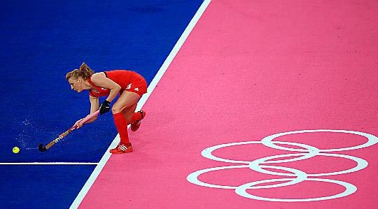 Nicola in action against Belgium Nicola in action against Belgium