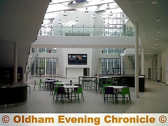 New pictures from inside Newman college show the building is almost ready for occupation