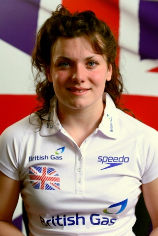 INSPIRATION . . . Saddleworth’s London 2012 Olympic swimmer Jess Lloyd 