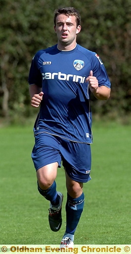 Jose Baxter, in action for the reserves yesterday, is hoping to tie up a deal by the end of the week.
Jose Baxter, in action for the reserves yesterday, is hoping to tie up a deal by the end of the week.