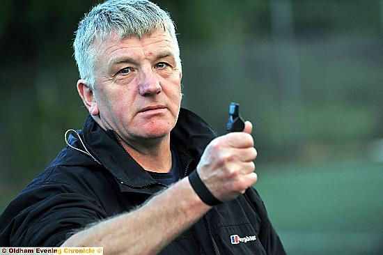 STORMED off . . . referee Mark Roberts
STORMED off . . . referee Mark Roberts