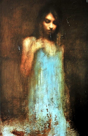 Colour Study X: this oil on board, 22x14ins work is yours for £4,500  