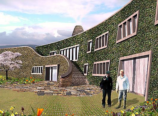 ARTIST”S impression of the house frontage 
