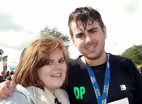 PROUD: sister Chloe is proud of Danny’s achievements
PROUD: sister Chloe is proud of Danny’s achievements