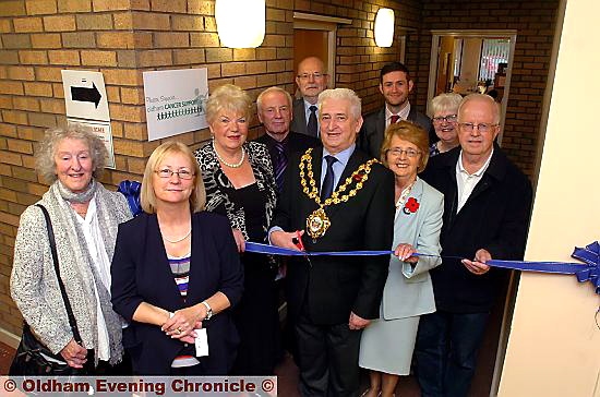 THE Mayor opens the new centre 
