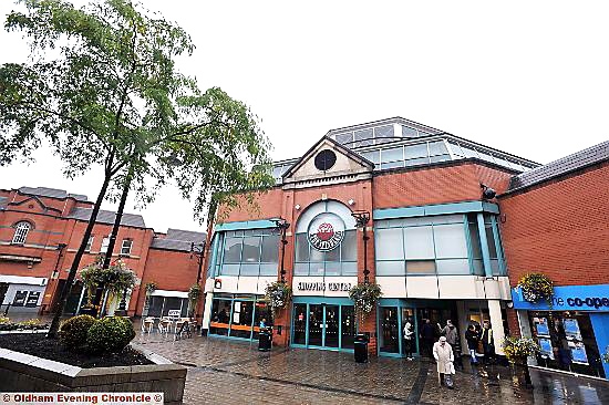 Spindles and Town Square Shopping Centre - 'shoplifting hotspot'