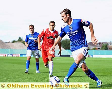 Defender Jonathan Grounds says Athletic possess the skills to beat Leyton Orient this weekend. Defender Jonathan Grounds says Athletic possess the skills to beat Leyton Orient this weekend.