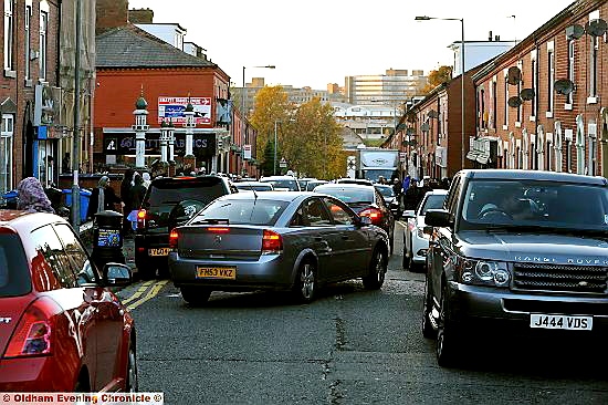 IN a jam: traffic chaos in Waterloo Street during a funeral IN a jam: traffic chaos in Waterloo Street during a funeral