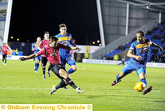 FRONTING UP . . . Charlie MacDonald has four goals to his name so far this season. FRONTING UP . . . Charlie MacDonald has four goals to his name so far this season.
