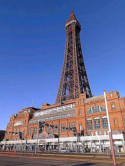 BLACKPOOL TOWER: running repairs 
