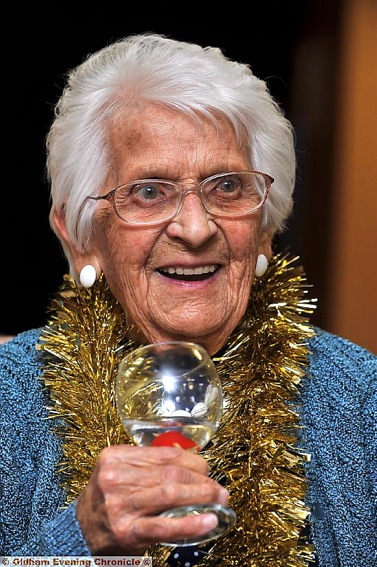 Christina Orme: 100 on Christmas Day
Christina Orme: 100 on Christmas Day