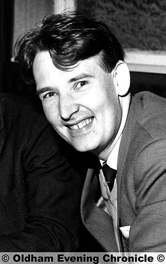 ...And Then: Bernard as a young man at Boundary Park. 
