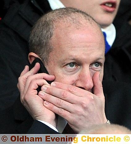 WORRIED MAN: Simon Corney is hoping his manager can spark a revival. WORRIED MAN: Simon Corney is hoping his manager can spark a revival.