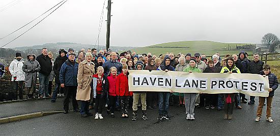 ANGRY residents have joined forces to fight the planning application
ANGRY residents have joined forces to fight the planning application