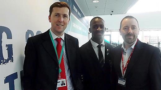 Oasis Academy Oldham welcomes CBI and urges more businesses to ‘get involved’ (from the left) David Hayes, Eric Bishyika and North West CBI Director Damian Waters. Oasis Academy Oldham welcomes CBI and urges more businesses to ‘get involved’ (from the left) David Hayes, Eric Bishyika and North West CBI Director Damian Waters.