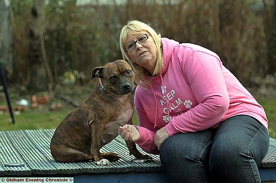 Deborah with Rosie  

